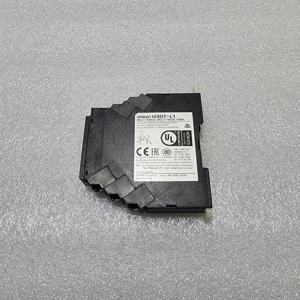 OMRON H3DT-L1 MULTI-RANGE MULTI-MODE TIMER 24-240VAC/DC