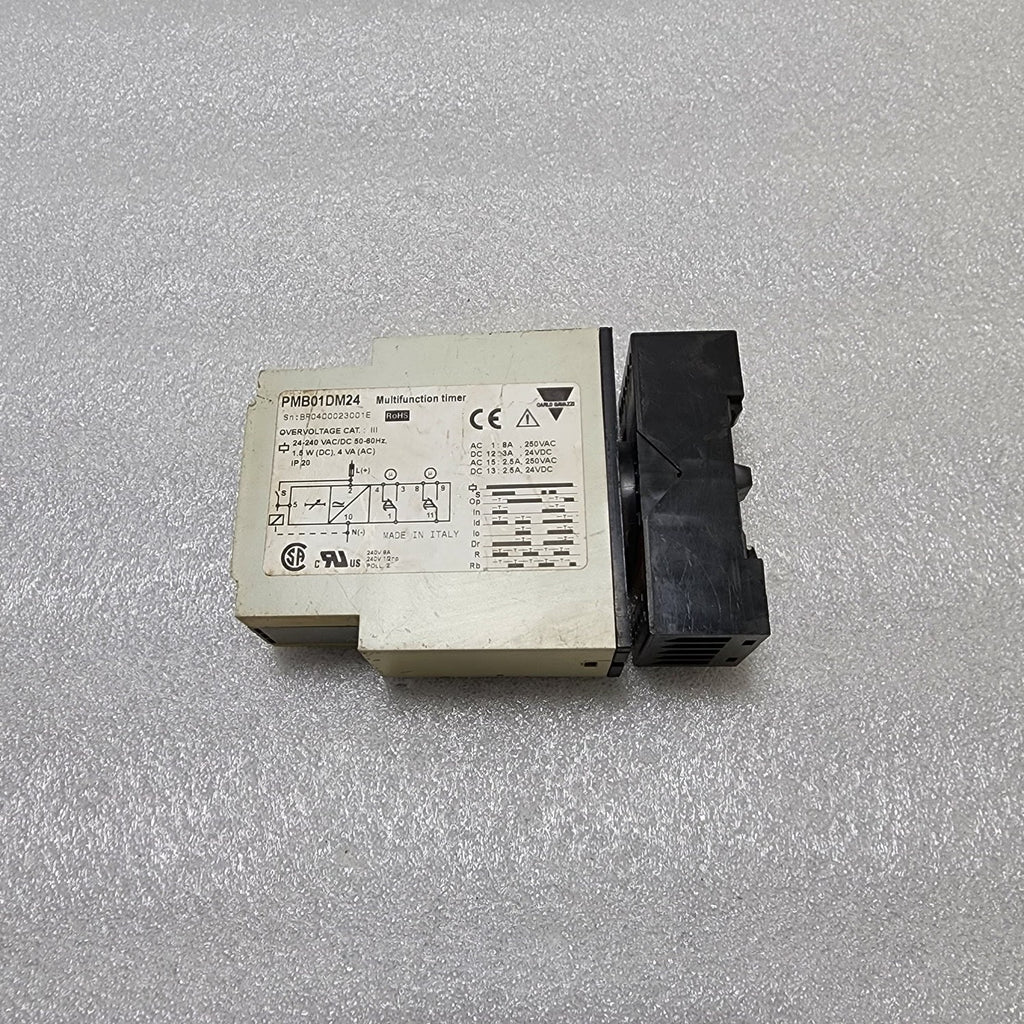 CARLO GAVAZZI PMB01DM24 MULTIFUNCTION TIMER 24-240VAC/DC