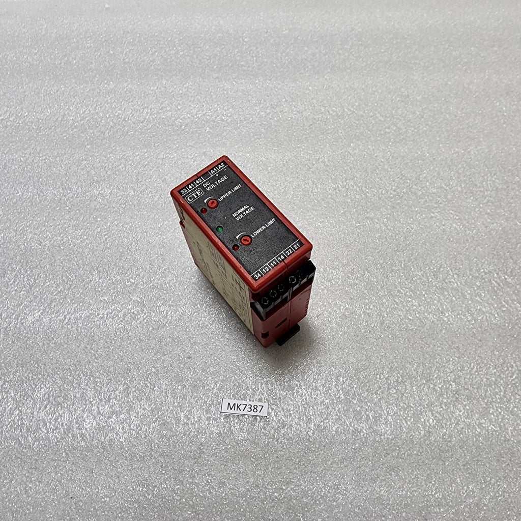 FN ELEKTRO CTE BVCE D024 AA3E T010 VOLTAGE MONITORING RELAY 24V