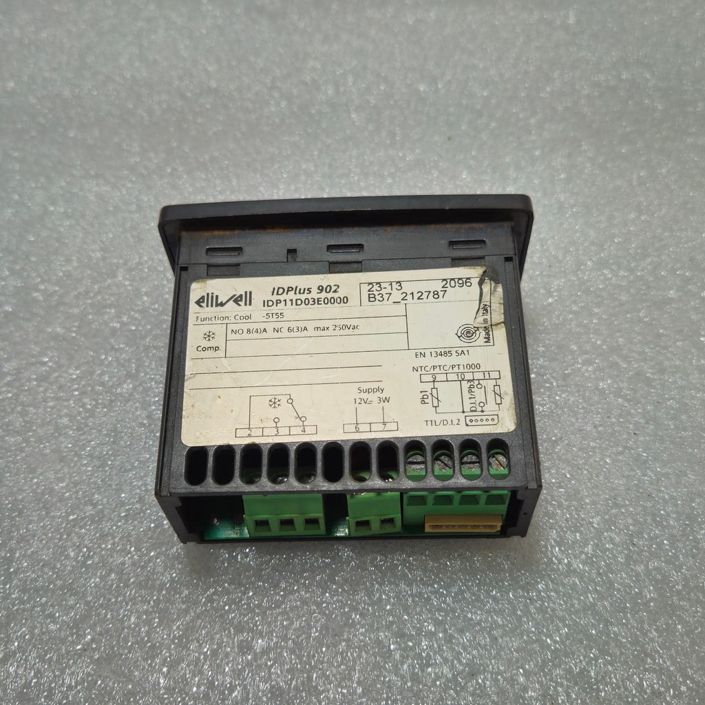 ELIWELL IDPLUS 902 TEMPERATURE CONTROLLER IDP11D03E0000 12V