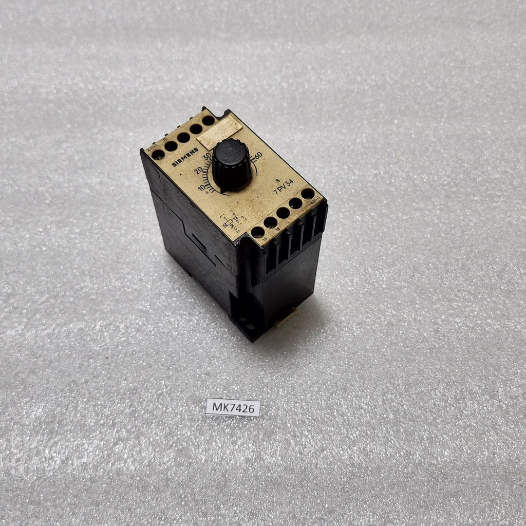 SIEMENS 7PV3450-1AA TIMER RELAY 24VAC-DC 0/4-60S