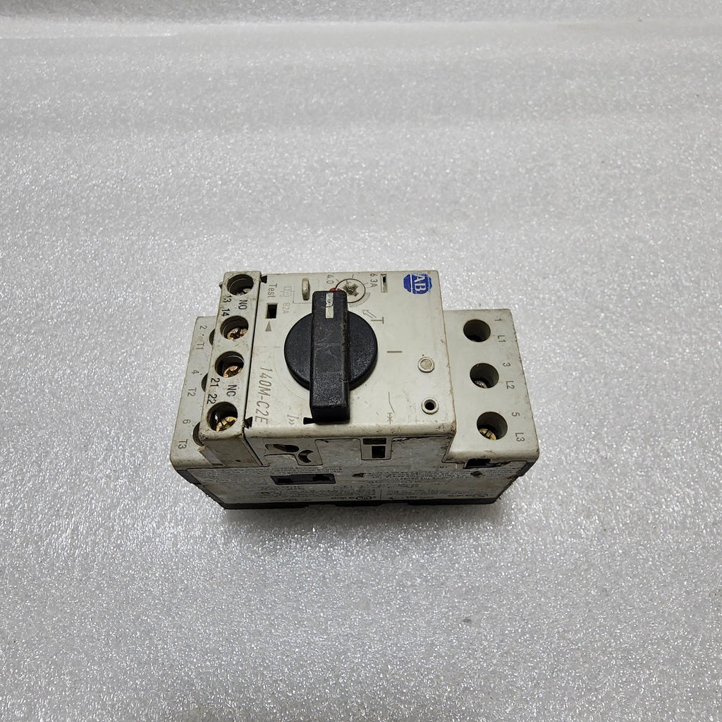 ALLEN BRADLEY CAT 140M-C2E-B63 SER A MOTOR CIRCUIT BREAKER