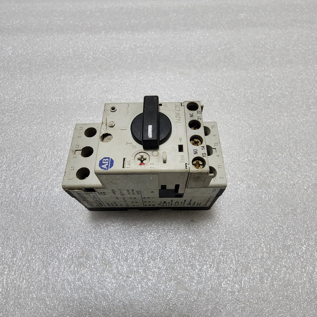 ALLEN BRADLEY CAT 140M-C2E-B16 SER B MOTOR CIRCUIT BREAKER