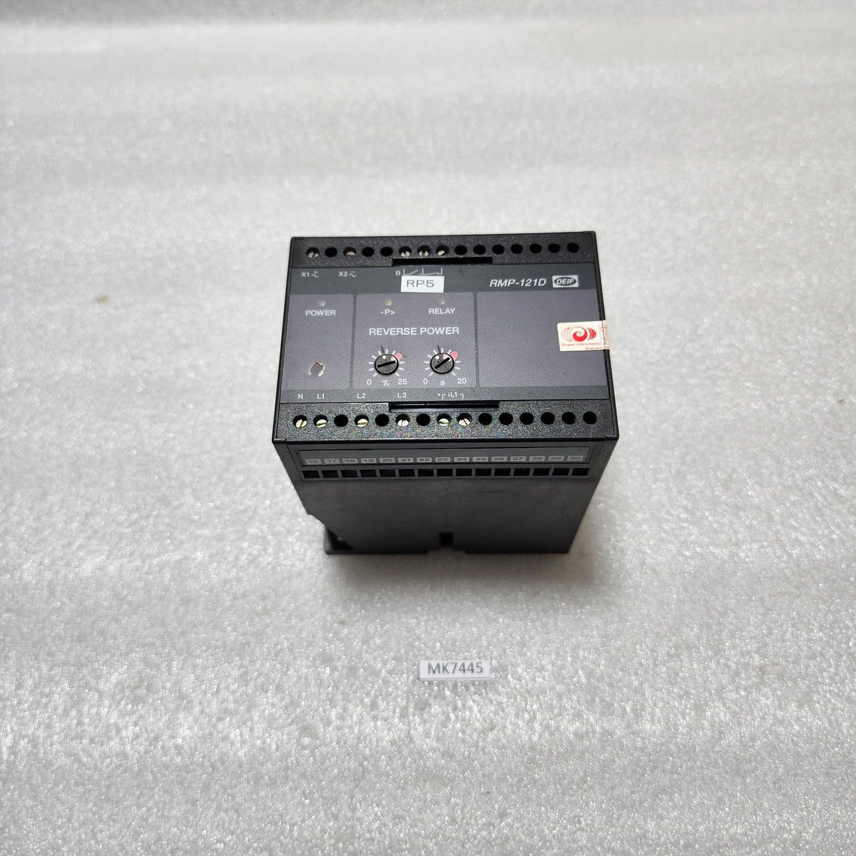 DEIF RMP-121D REVERSE POWER RELAY 100058227.30 440VAC