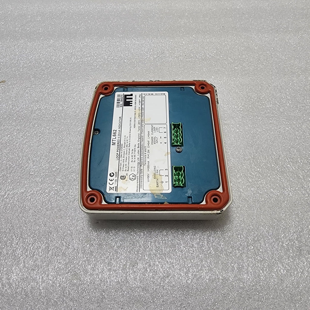 MEASUREMENT  MTL662 LOOP POWERED 4-20mA INDICATOR