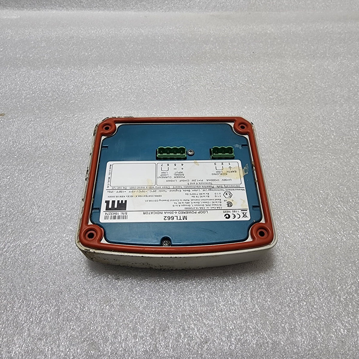 MEASUREMENT  MTL662 LOOP POWERED 4-20mA INDICATOR
