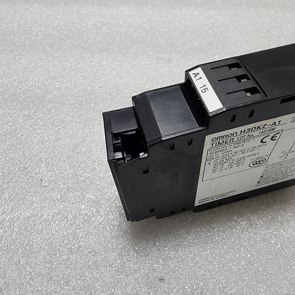 OMRON H3DKZ-A1 TIMER 0.1S-1200H 24-240V AC/DC
