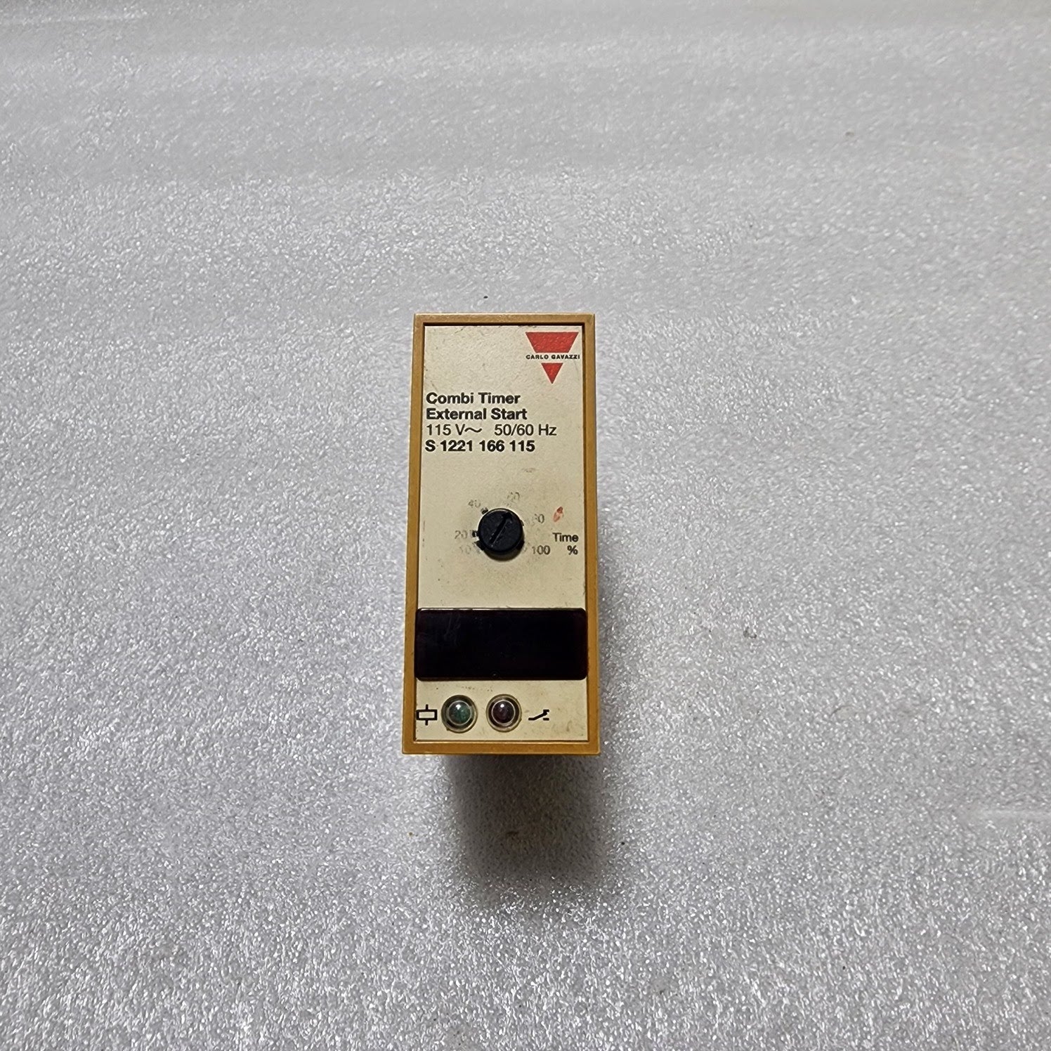 CARLO GAVAZZI S 1221 166 115 COMBI TIMER EXTERNAL START 115V