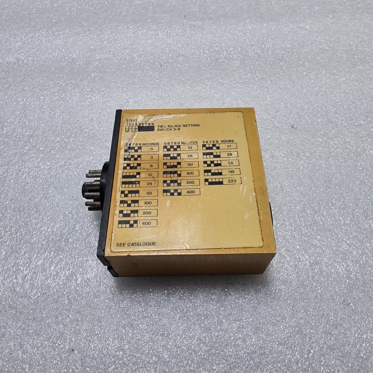 CARLO GAVAZZI S 1221 166 115 COMBI TIMER EXTERNAL START 115V