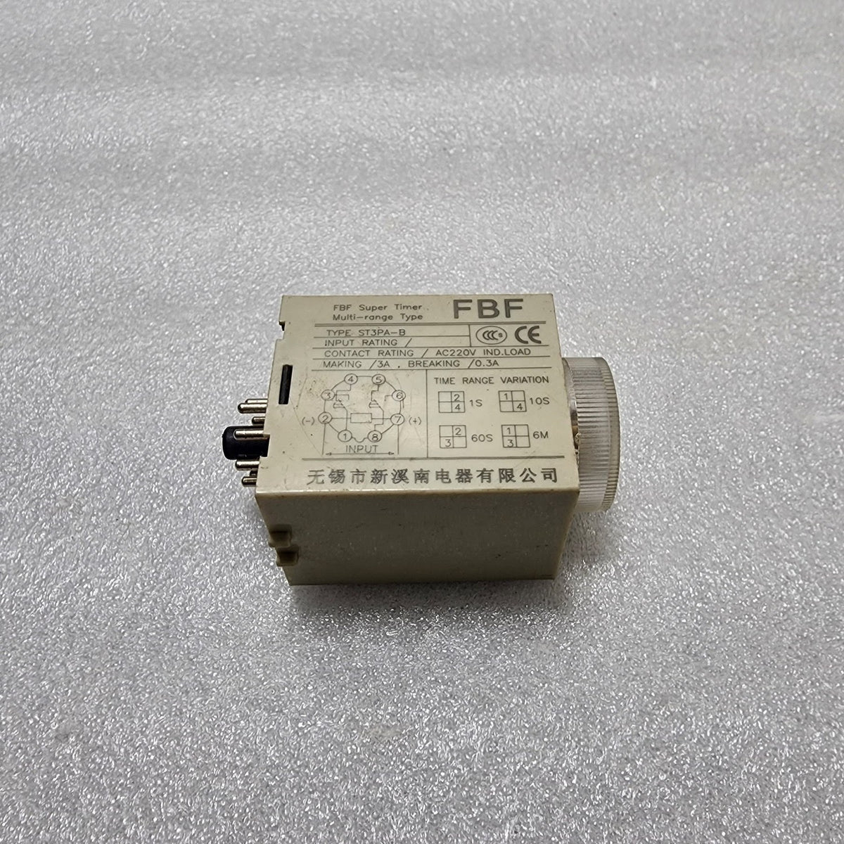 FBF ST3PA-B MULTI-RANGE SUPER TIMER
