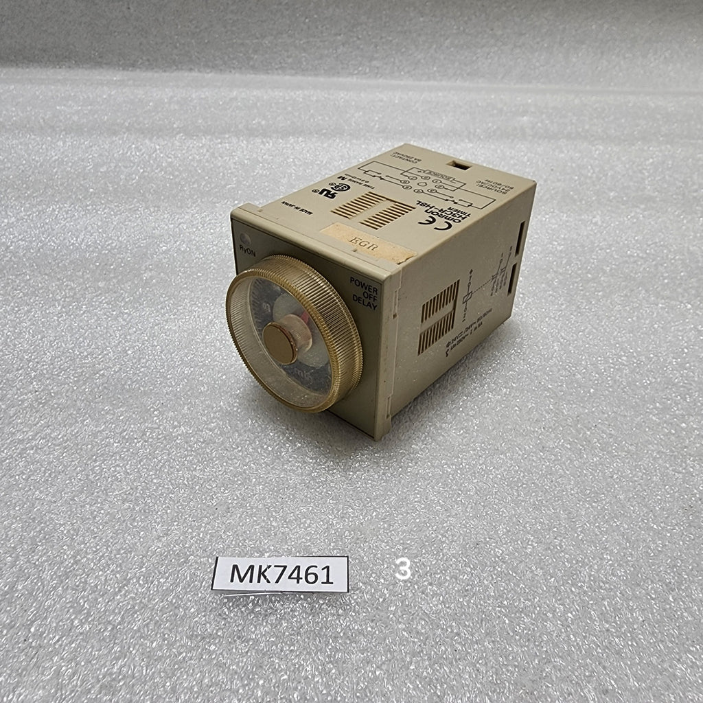OMRON H3CR-H8L MULTIFUNCTION-TIMER 24VAC/DC LOT OF 3 UNIT