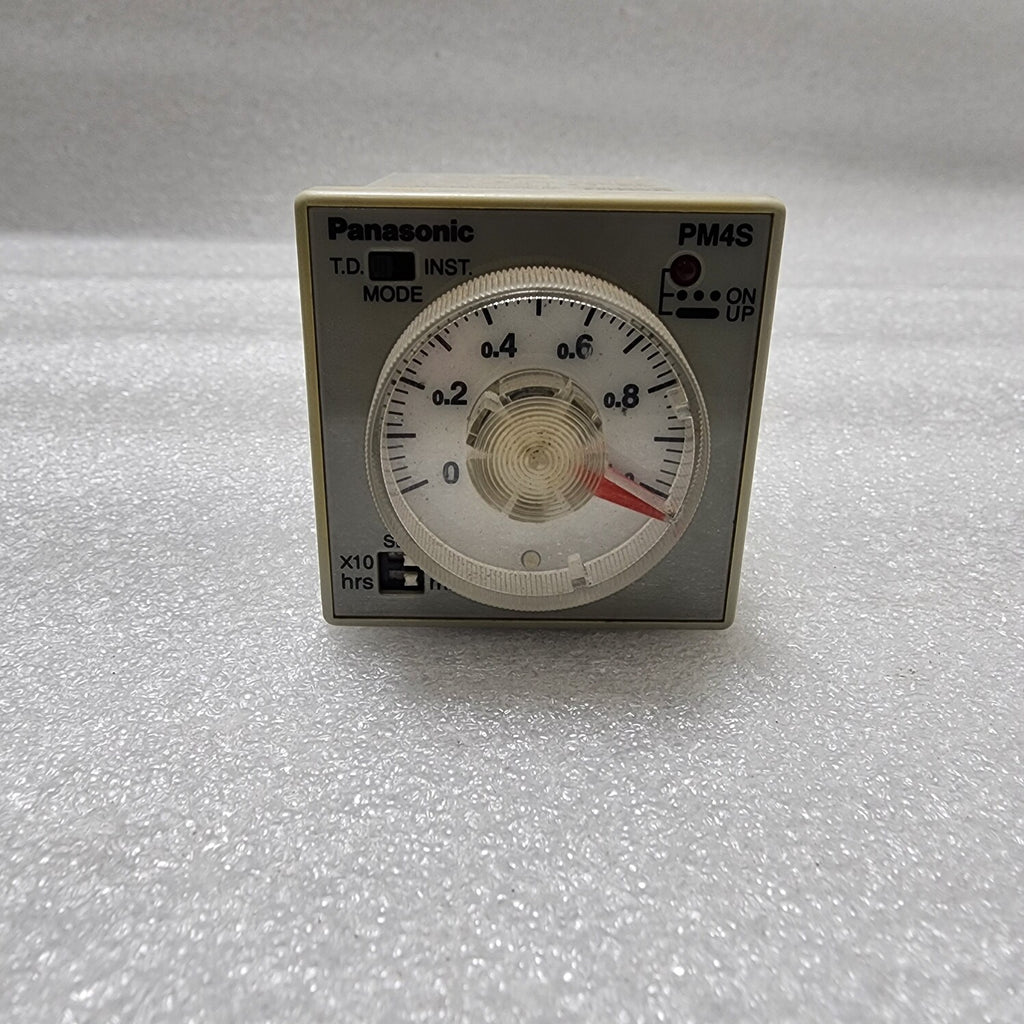 PANASONIC ATC94143 MULTIRANGE TIMER PM4S-A2C10H-AC120V 100-120VAC