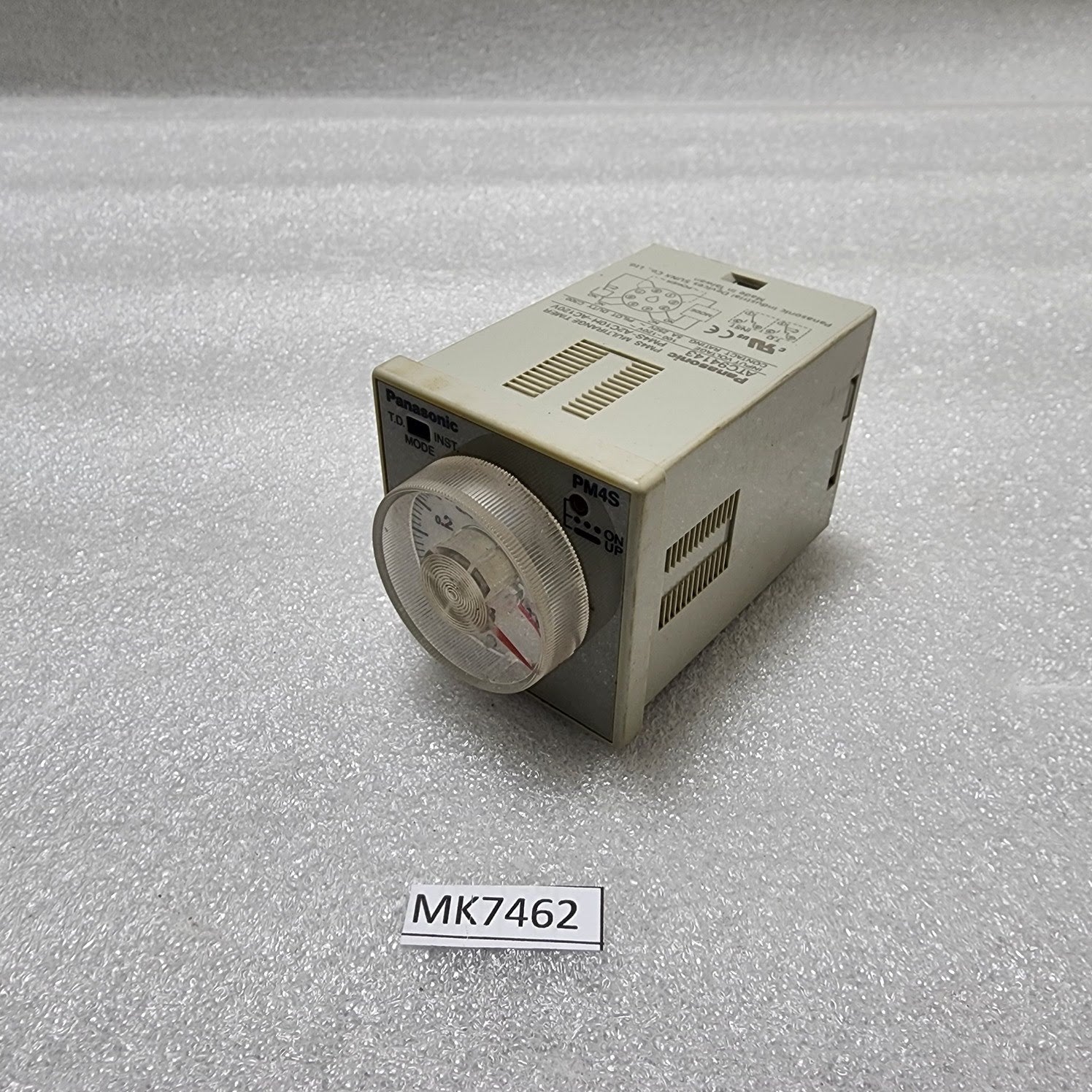PANASONIC ATC94143 MULTIRANGE TIMER PM4S-A2C10H-AC120V 100-120VAC