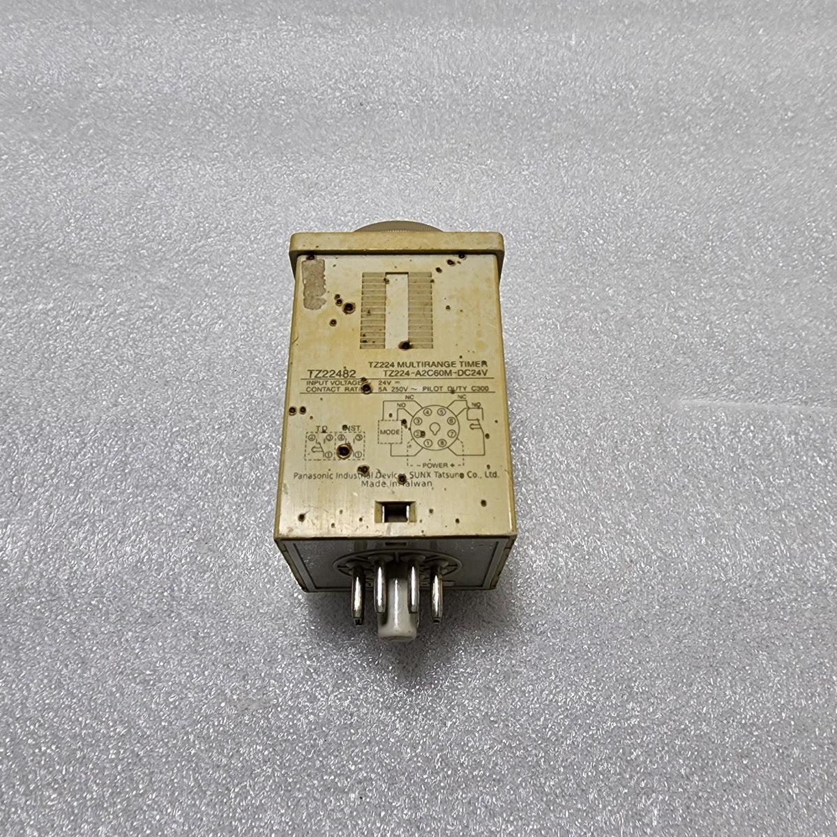 PANASONIC TZ22482 MULTIRANGE TIMER TZ224-A2C60M-DC24V 24V