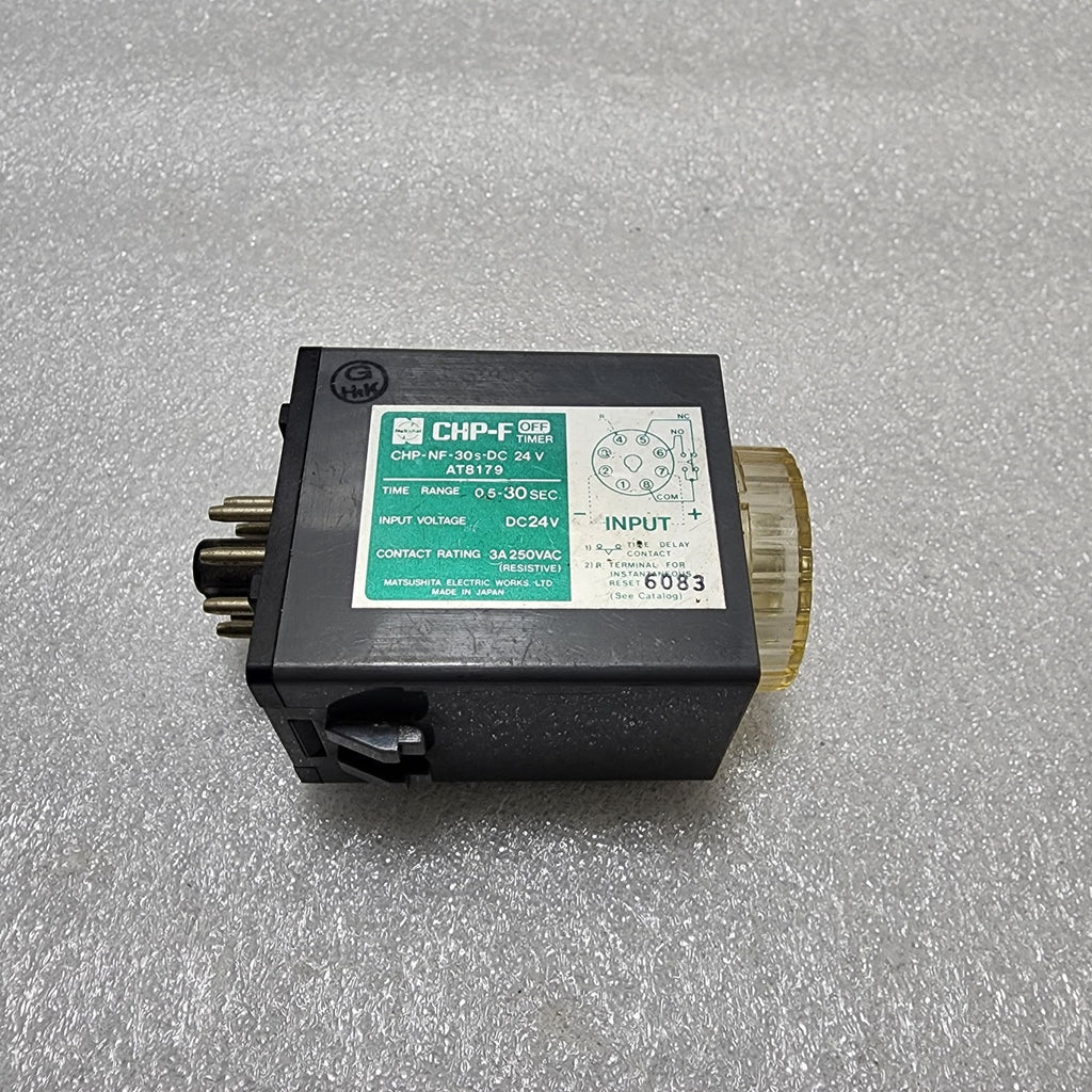 MATSUSHITA AT8179 ELECTRONIC TIMER  CHP-NF-30S-DC 24V