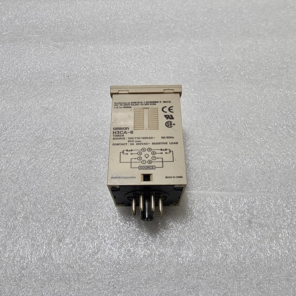 OMRON H3CA-8 MULTIFUNCTION TIMER 100-120VAC