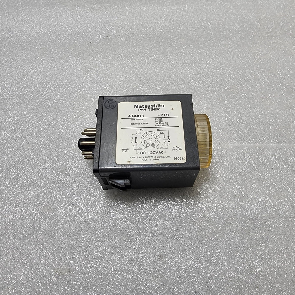 MATSUSHITA AT4411 PMH TIMER 100-120VAC