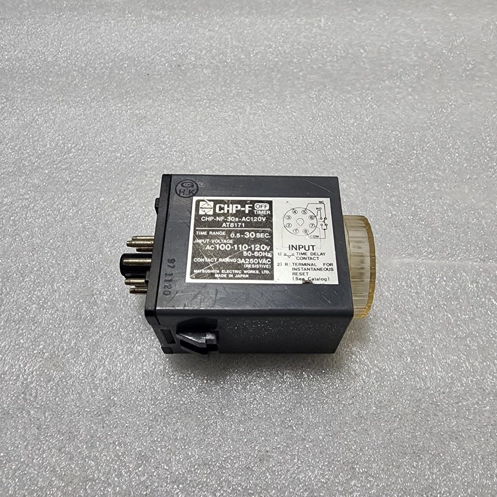 MATSUSHITA CHP-NF-30S-AC120V ELECTRONIC TIMER AT8171 100-120V