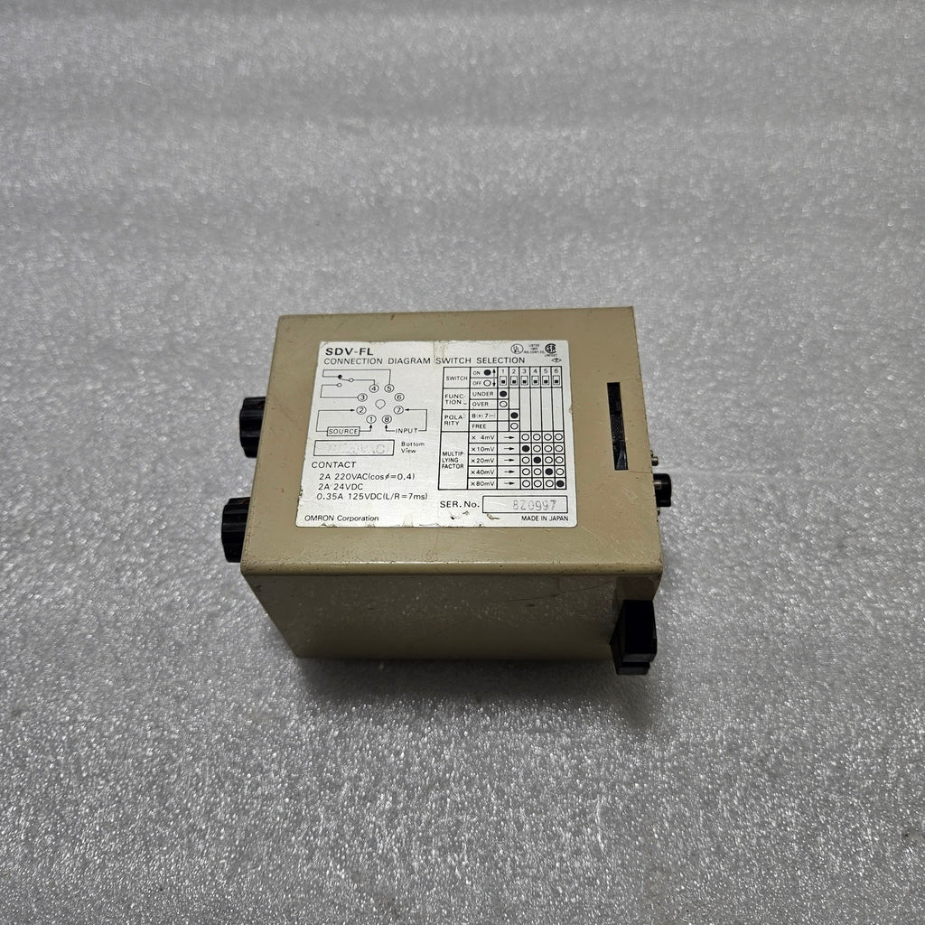 OMRON SDV-FL7 VOLTAGE SENSOR