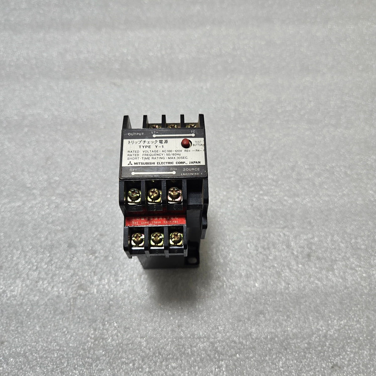 MITSUBISHI Y-1 TRIP CHECK DEVICE LN422N140-1 100-120V