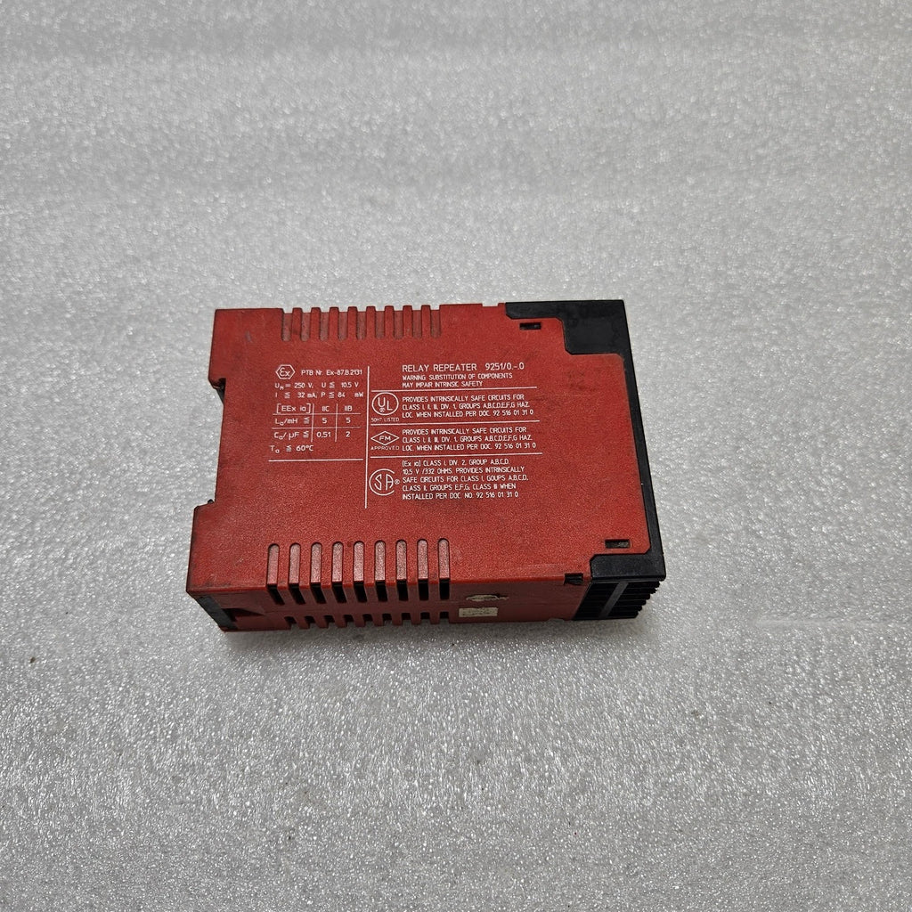 STAHL 9251/02-10 RELAY REPEATER 24VDC
