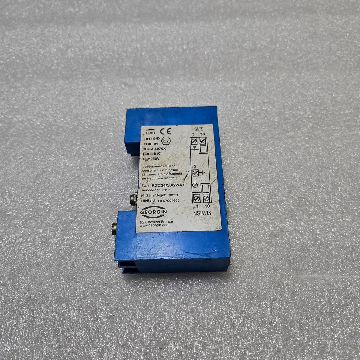 GEORGIN BZC24/50/22/A1 ZENER BARRIER
