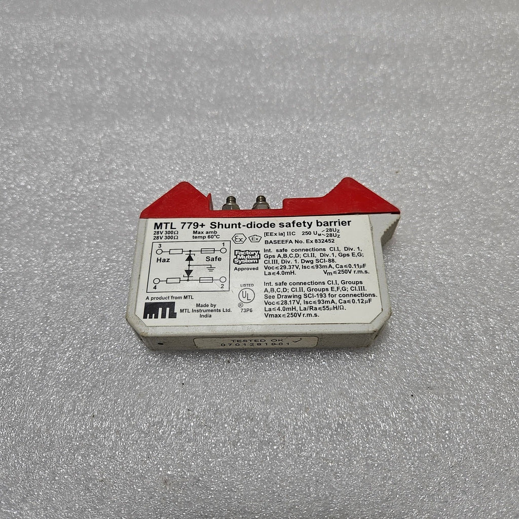 MEASURMENT TECHNOLOGY MTL 779+ SHUNT DIODE SAFETY BARRIER