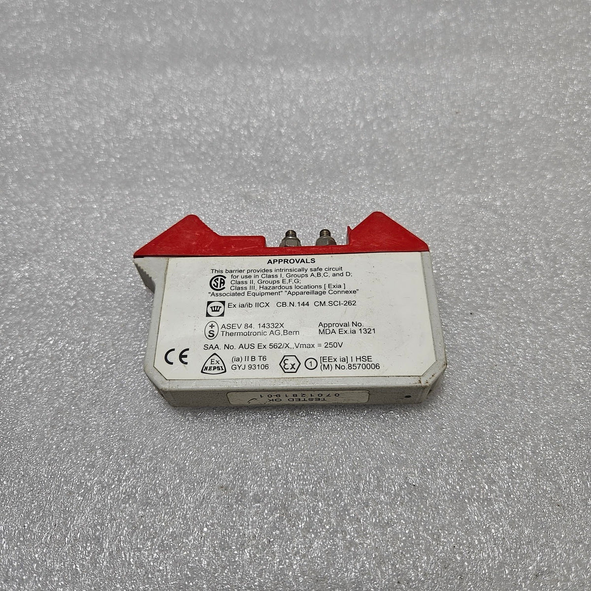 MEASURMENT TECHNOLOGY MTL 779+ SHUNT DIODE SAFETY BARRIER