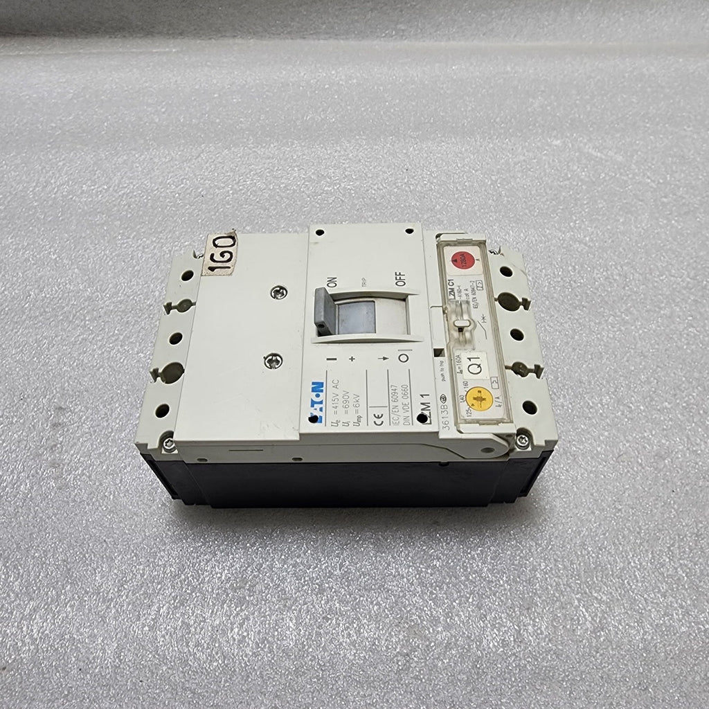 EATON LZM 1 CIRCUIT BREAKER 160A RELAY LZM C1