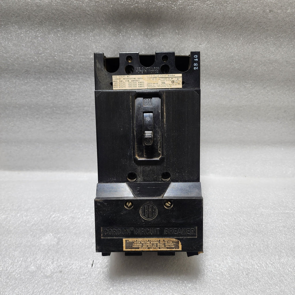 I-T-E CORDON 5051.0001.16 CIRCUIT BREAKER 50A