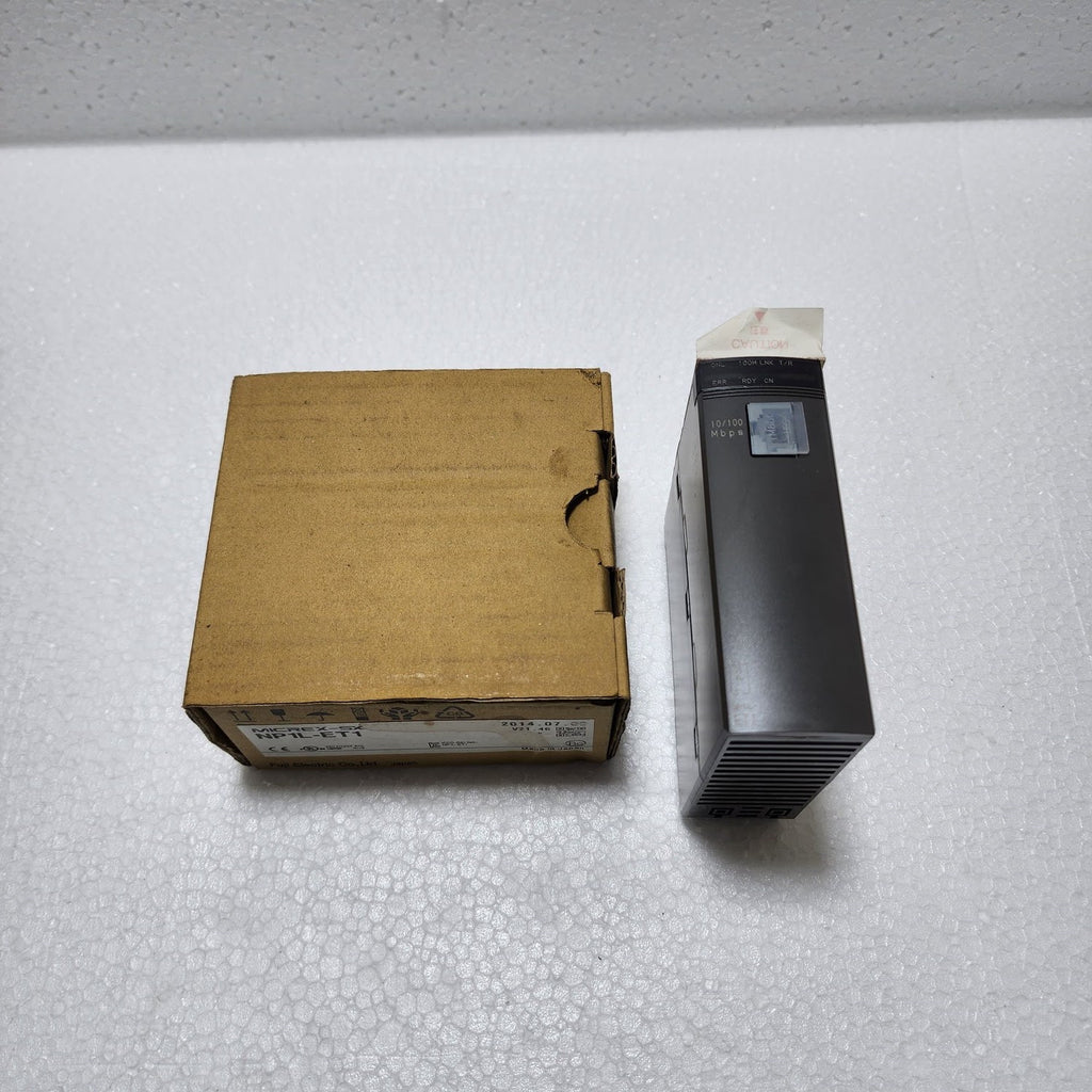 FUJI ELECTRIC NP1L-ET1 ETHERNET INTERFACE MODULE