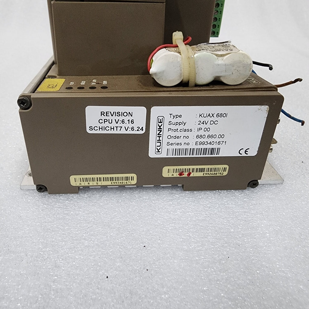 KUHNKE KUAX680I PLC 680.660.00 24VDC