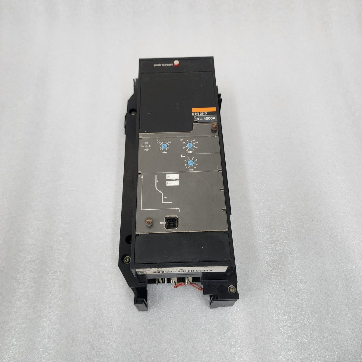 MERLIN GERIN STR28D CIRCUIT BREAKER TRIP CONTROL UNIT 4000A TF2979 144