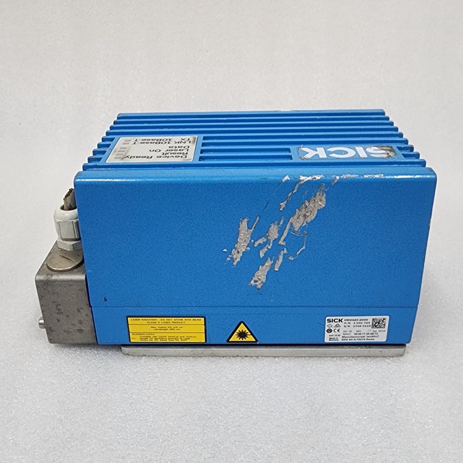 SICK VMD420-2000 VOLUME MEASUREMENT SYSTEM 1041723 18-30VDC 2030535