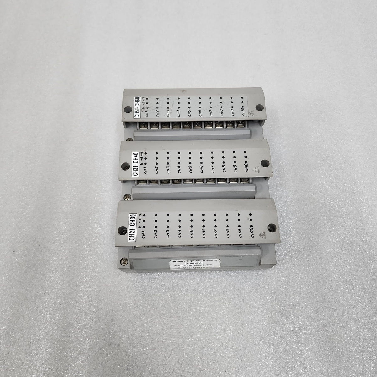 YOKOGAWA DU100-31-S1 DATA ACQUISITION UNIT 12A924374A