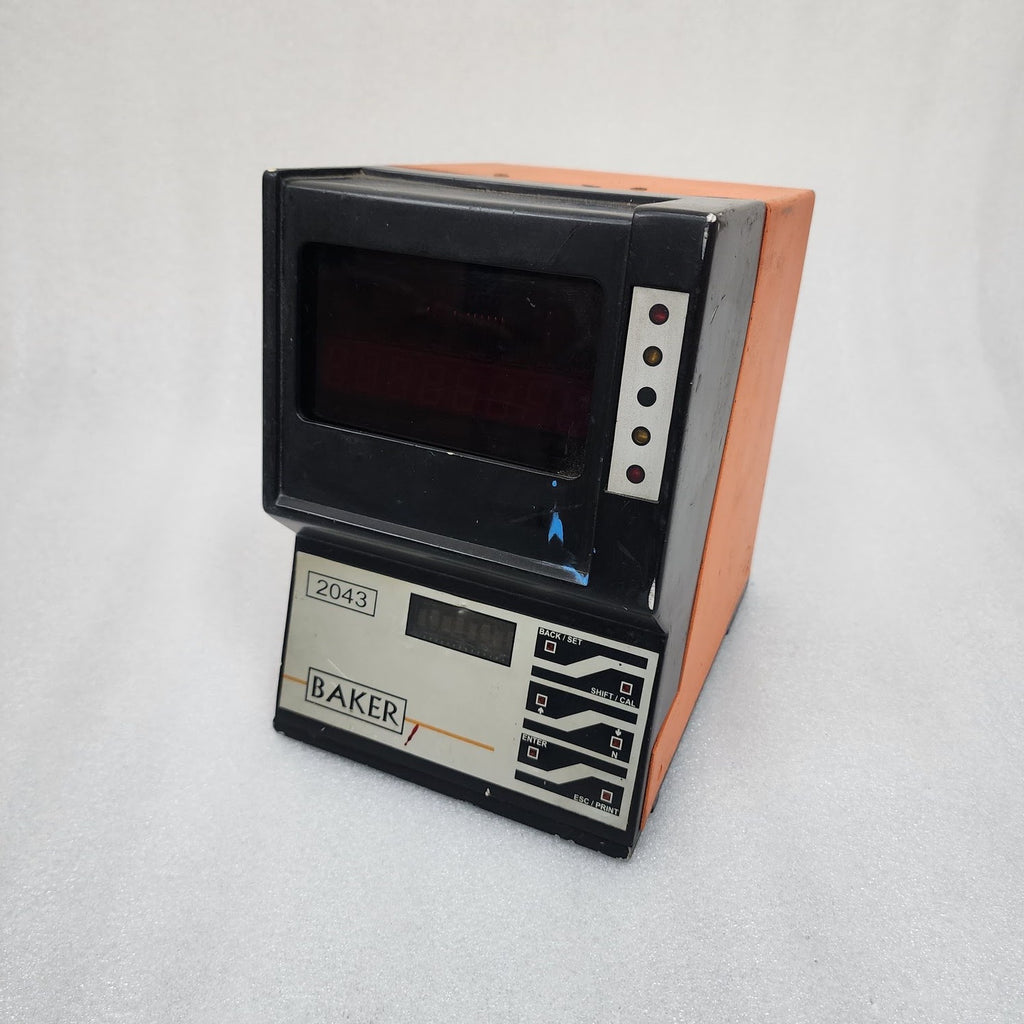 BAKER 2043 DIGITAL TWIN CHANNEL ELECTRONIC GAUGE