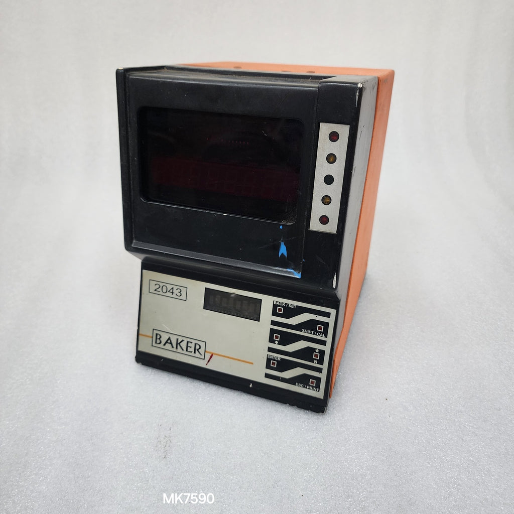 BAKER 2043 DIGITAL TWIN CHANNEL ELECTRONIC GAUGE