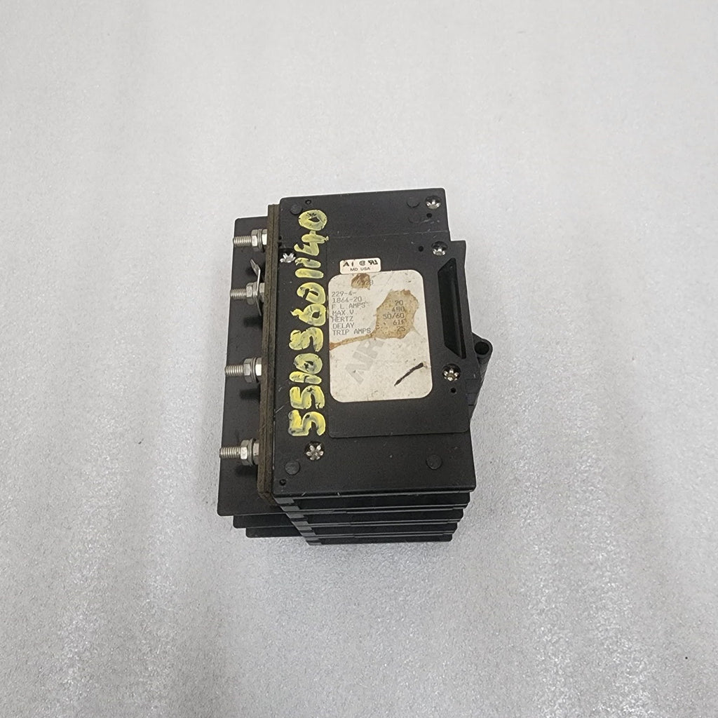 ULCAN 00-411501-00020 4-POLE CIRCUIT BREAKER 20A 55105601140