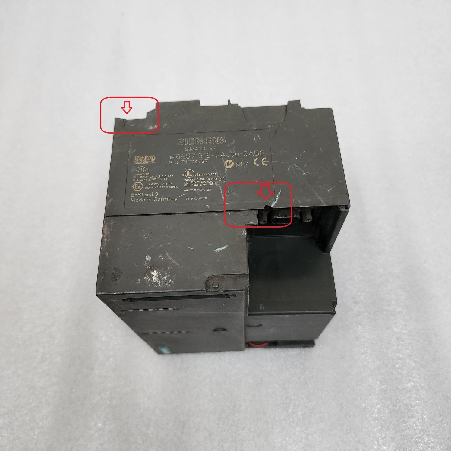 SIEMENS 6ES7 318-2AJ00-0AB0 CPU 318-2 DP