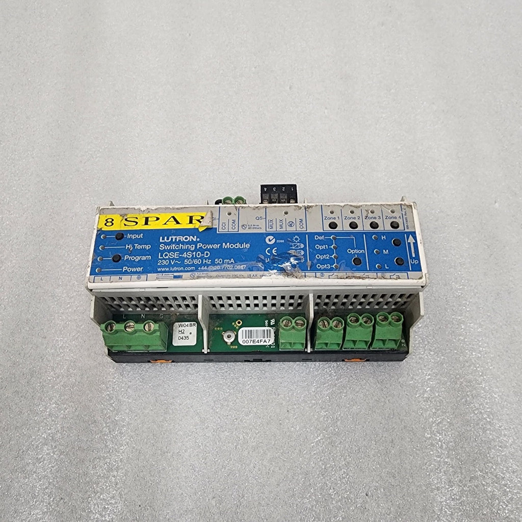LUTRON LQSE-4S10-D SWITCHING POWER MODULE 230VAC