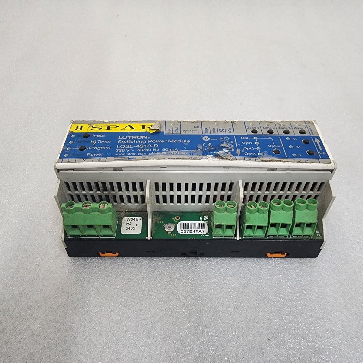 LUTRON LQSE-4S10-D SWITCHING POWER MODULE 230VAC