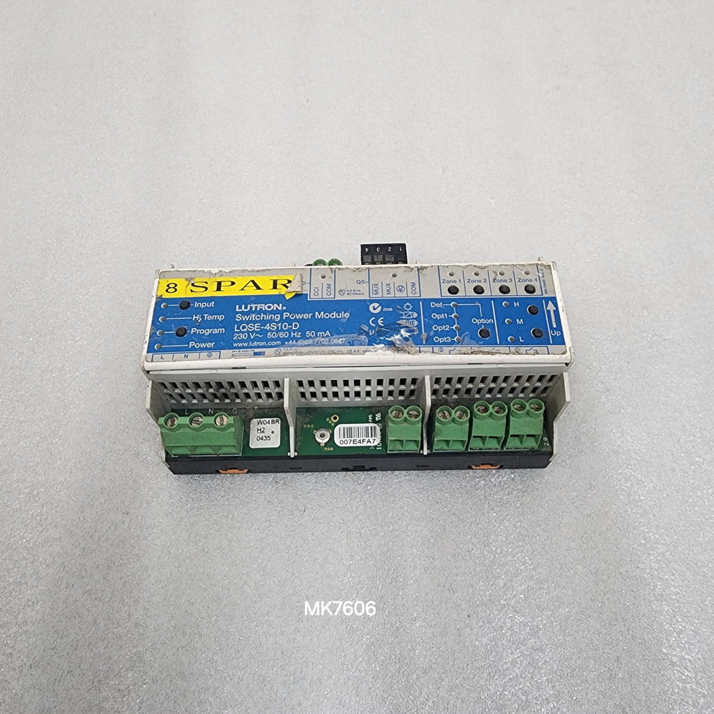 LUTRON LQSE-4S10-D SWITCHING POWER MODULE 230VAC