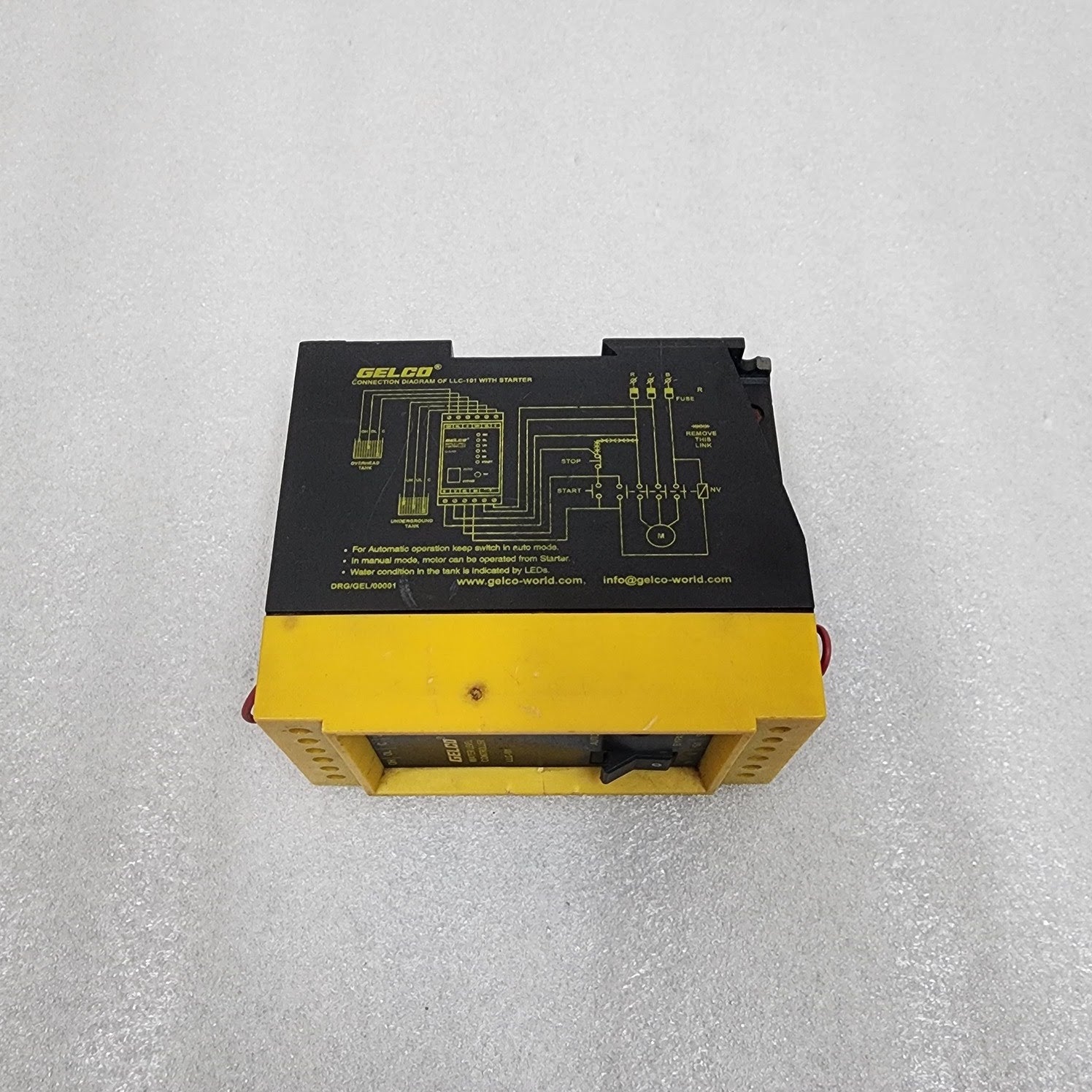 GELCO LLC-101 WATER LEVEL CONTROLLER 415V