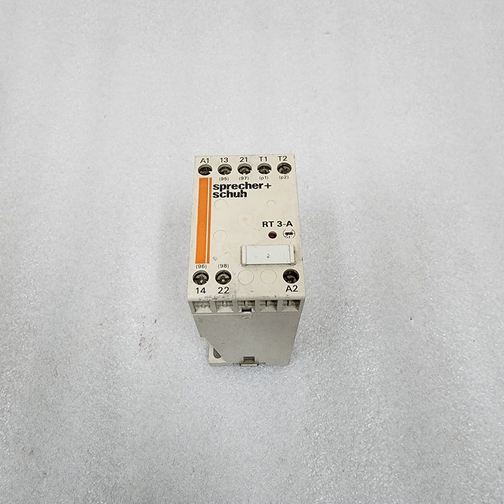 SPRECHER + SCHUH RT 3-A THERMISTOR PROTECTION RELAY RT3-M/-U