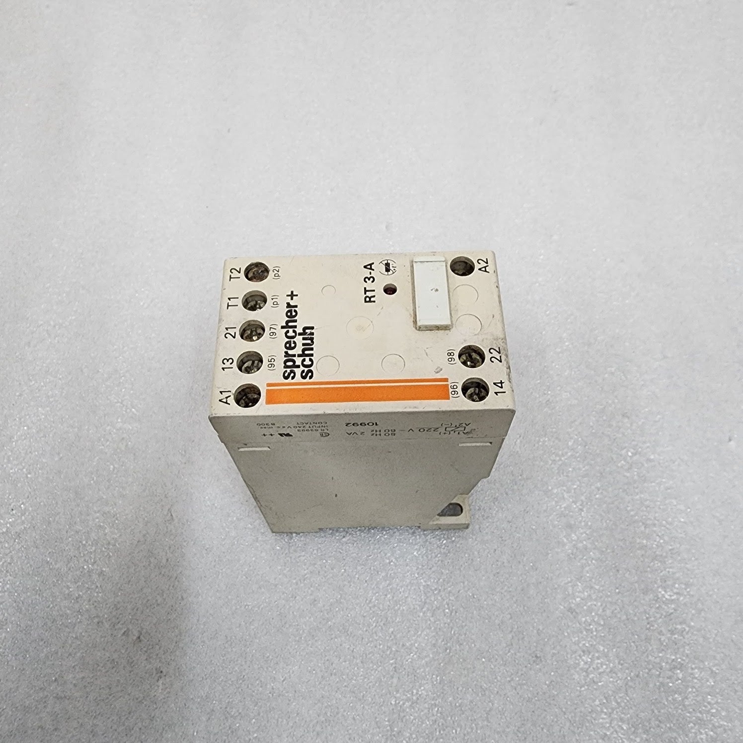 SPRECHER + SCHUH RT 3-A THERMISTOR PROTECTION RELAY RT3-M/-U