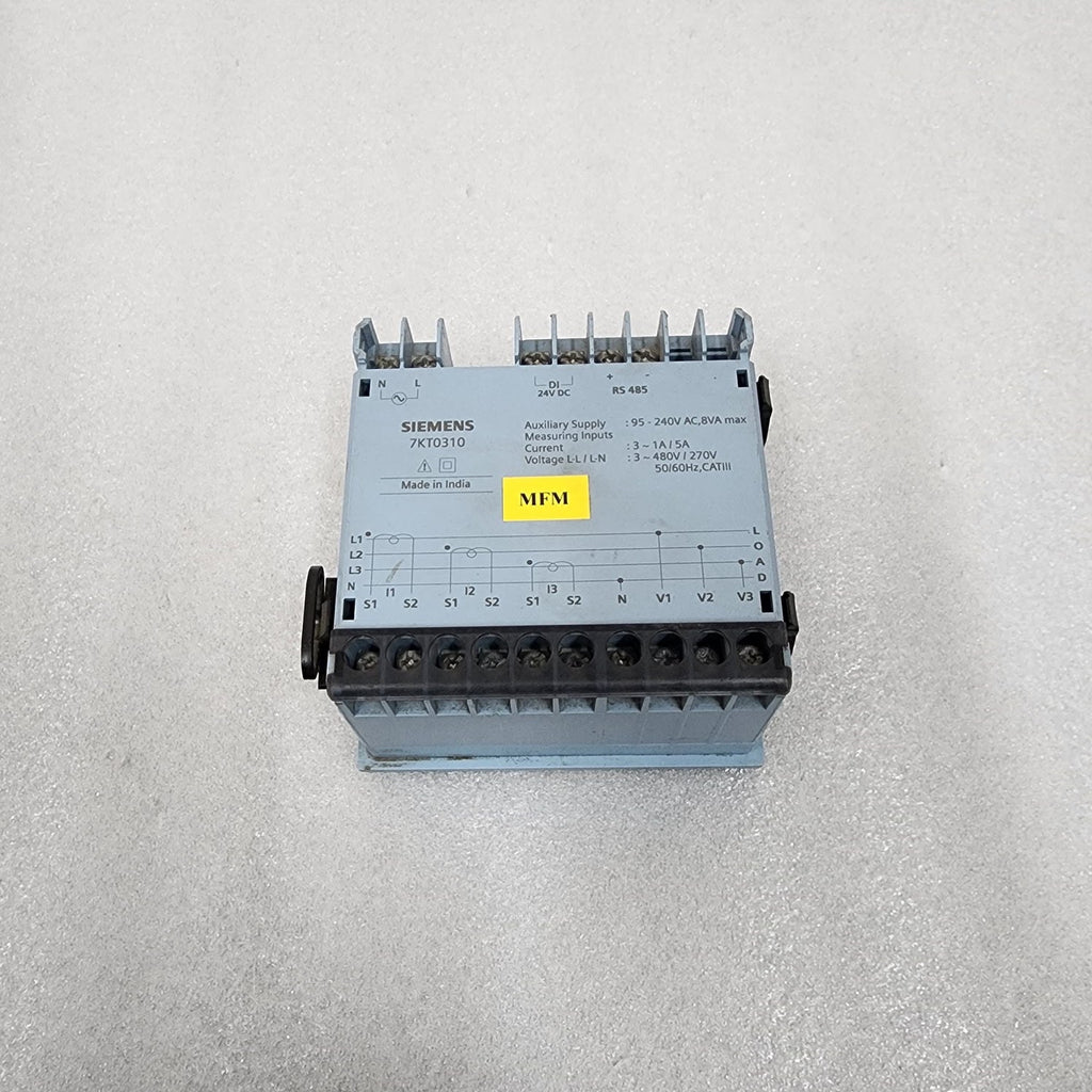SIEMENS SMART 7KT POWER MONITORING DEVICE 7KT0310 95-240VAC