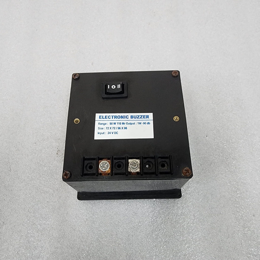 VERTEX ELECTRONIC BUZZER 90W 110MR ELECTRONIC HOOTER 1W-90DB 24VDC