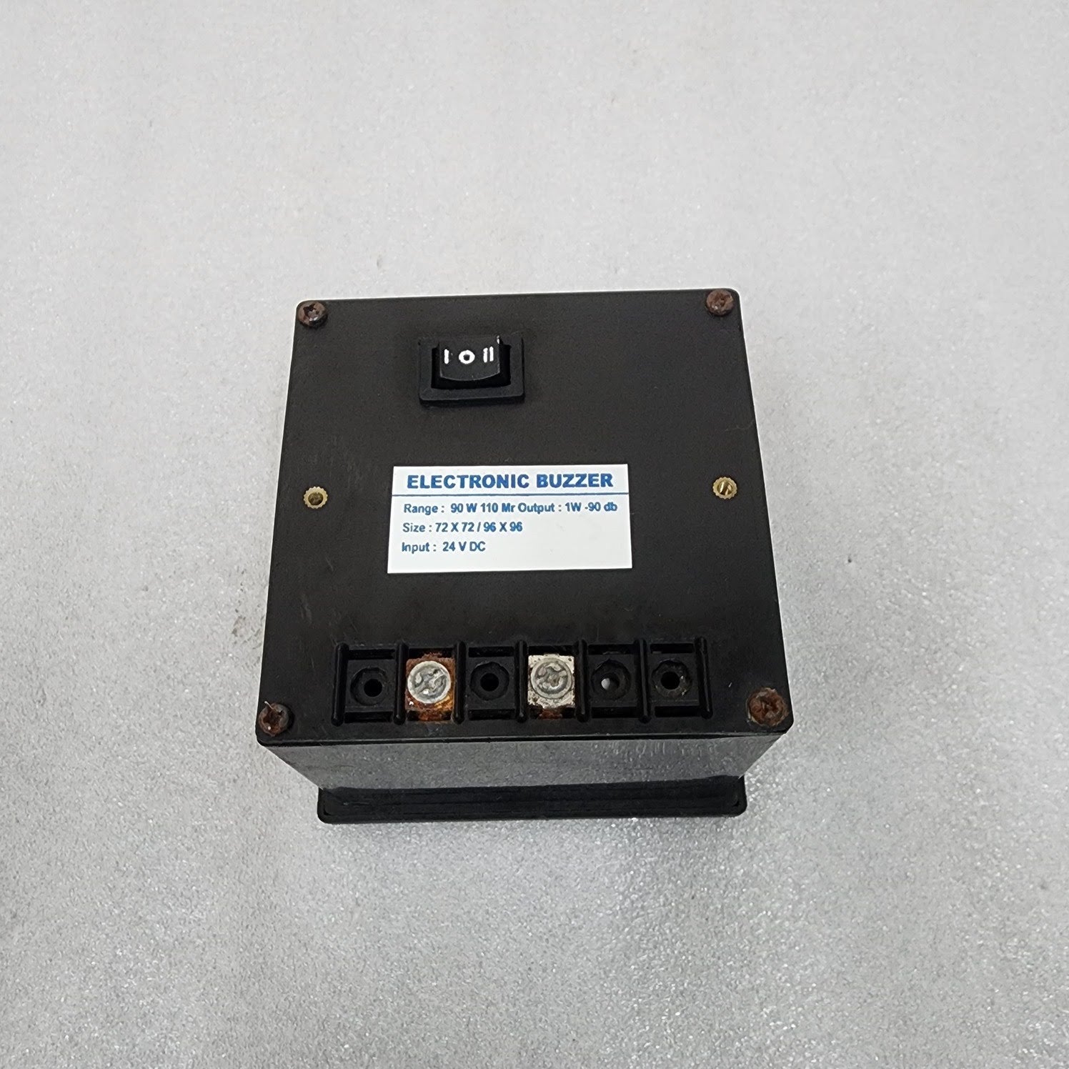 VERTEX ELECTRONIC BUZZER 90W 110MR ELECTRONIC HOOTER 1W-90DB 24VDC