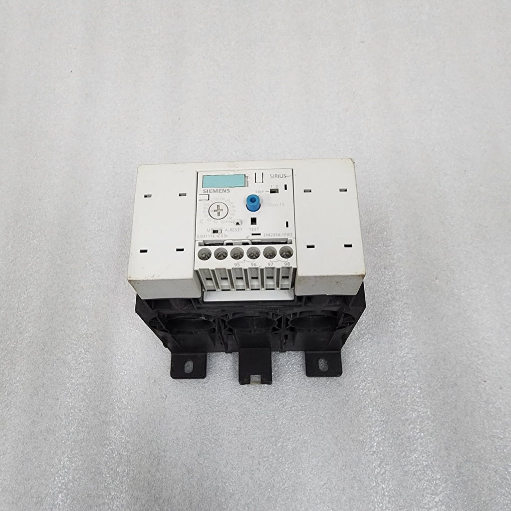 SIEMENS 3RB2056-1FW2 OVERLOAD RELAY 50-200A