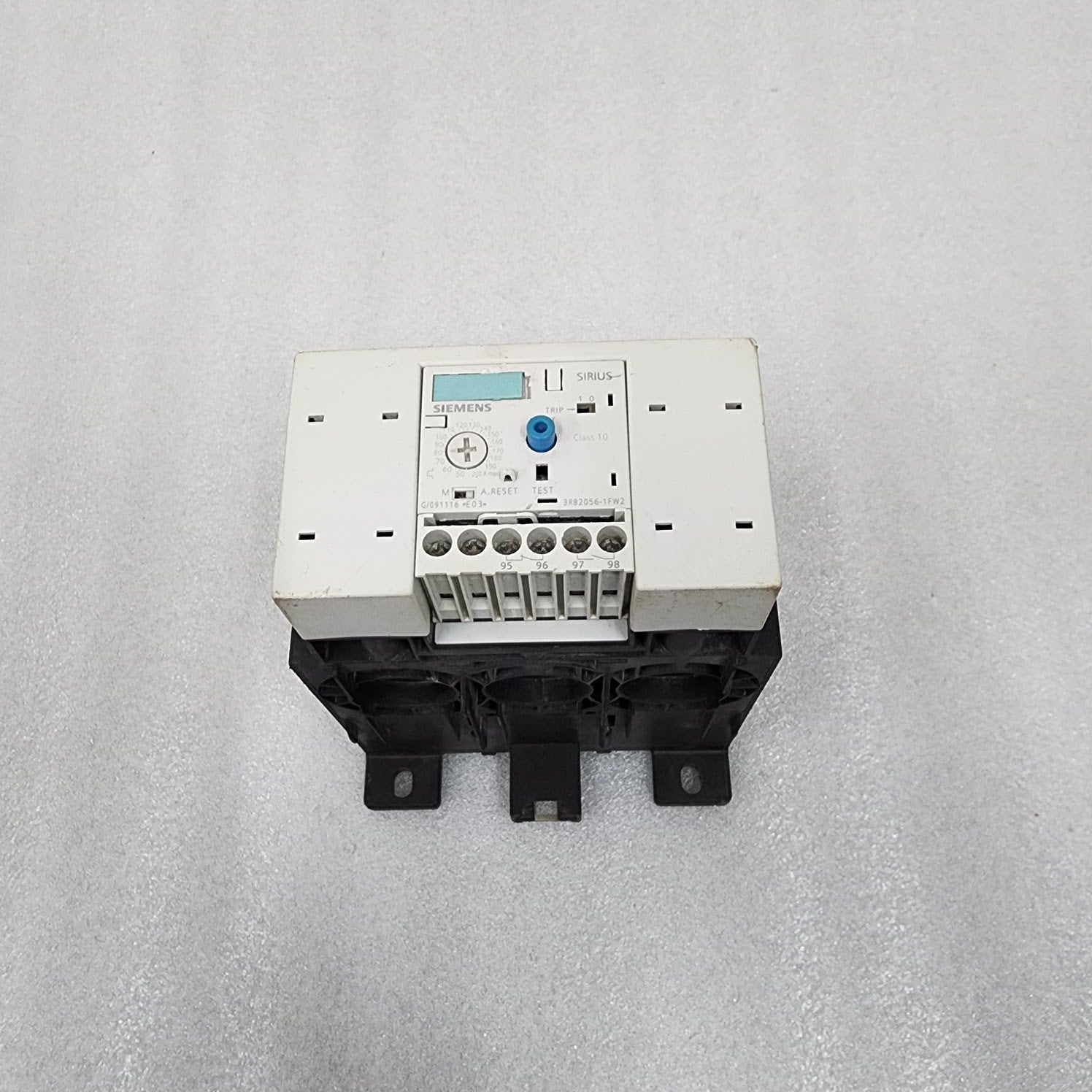 SIEMENS 3RB2056-1FW2 OVERLOAD RELAY 50-200A